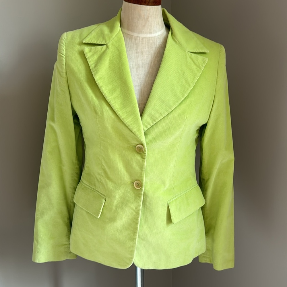 Green blazer purchased in Europe
